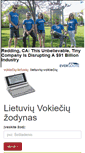Mobile Screenshot of lietuviu-vokieciu.com