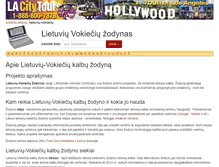 Tablet Screenshot of lietuviu-vokieciu.com
